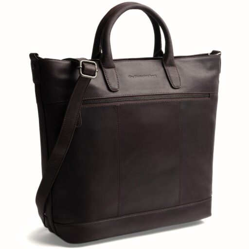 The Chesterfield Brand kožená shopper kabelka na notebook Westbrook C38.022701 hnedá predná strana