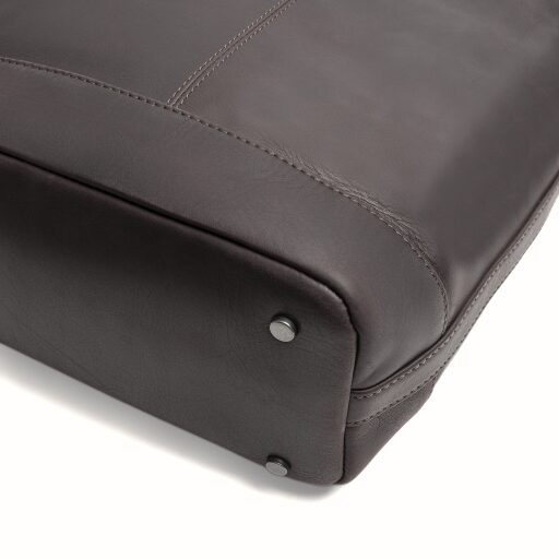 The Chesterfield Brand kožená shopper kabelka na notebook Westbrook C38.022701 hnedá detail