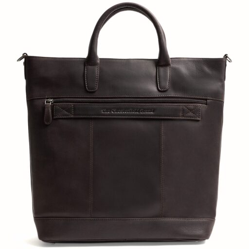 The Chesterfield Brand kožená shopper kabelka na notebook Westbrook C38.022701 hnedá zadná strana