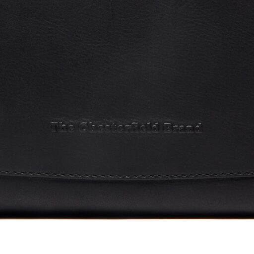The Chesterfield Brand Kožená shopper kabelka Tofino C48.143400 čierna logo