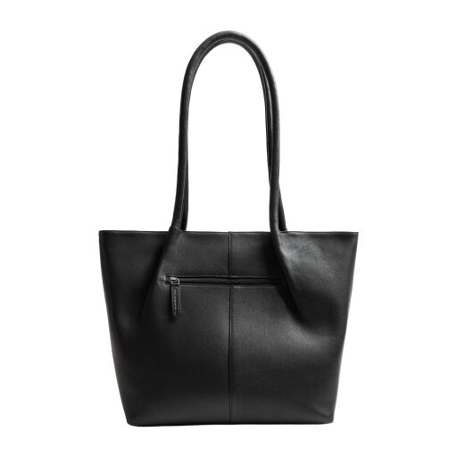 The Chesterfield Brand Kožená shopper kabelka C38.023000 čierna zadná strana