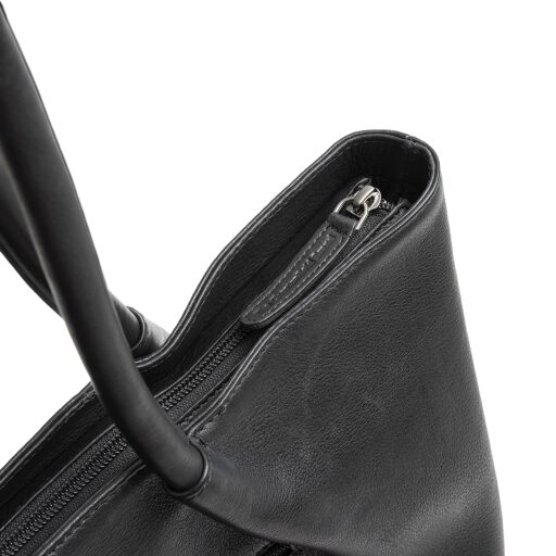 The Chesterfield Brand Kožená shopper kabelka C38.023000 čierna zips