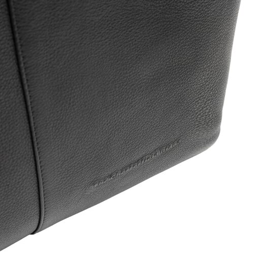 The Chesterfield Brand Kožená shopper kabelka C38.023000 čierna logo