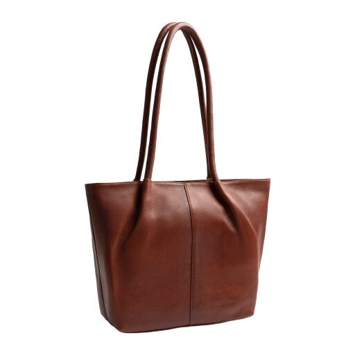 The Chesterfield Brand Kožená shopper kabelka Vespera C38.023031 koňaková predná strana