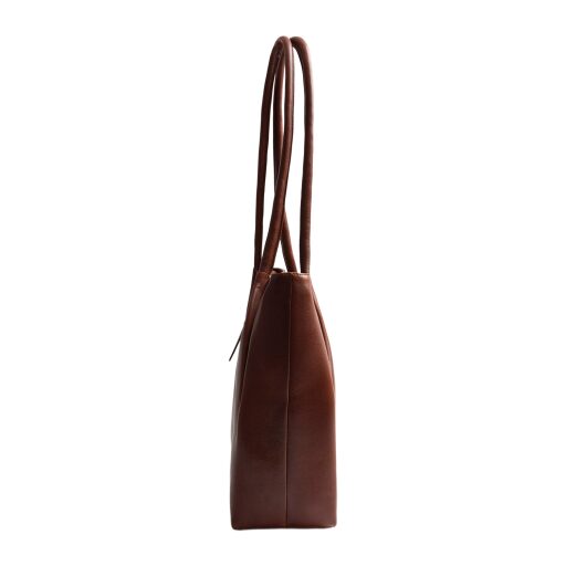 The Chesterfield Brand Kožená shopper kabelka Vespera C38.023031 koňaková bočný pohľad