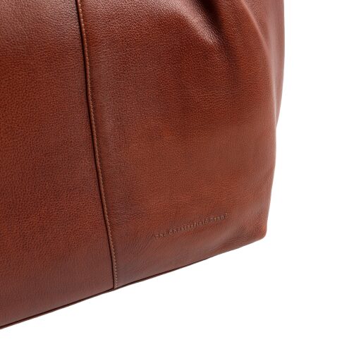 The Chesterfield Brand Kožená shopper kabelka Vespera C38.023031 koňaková logo