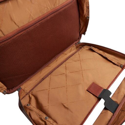The Chesterfield Brand Kožená taška na notebook 15" Venturo C40.110831 koňaková otvorená