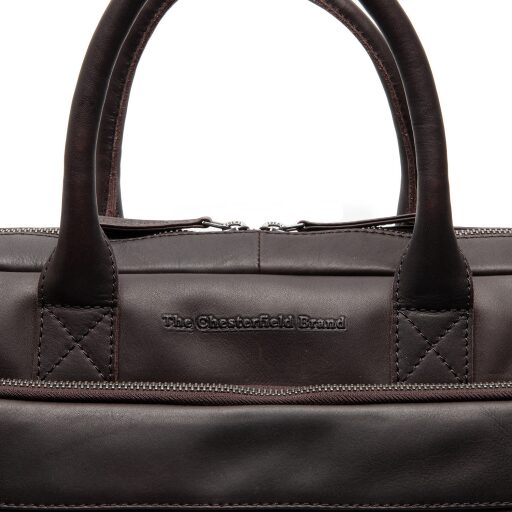 The Chesterfield Brand Kožená taška na notebook 16" Tacama C40.110701 hnedá