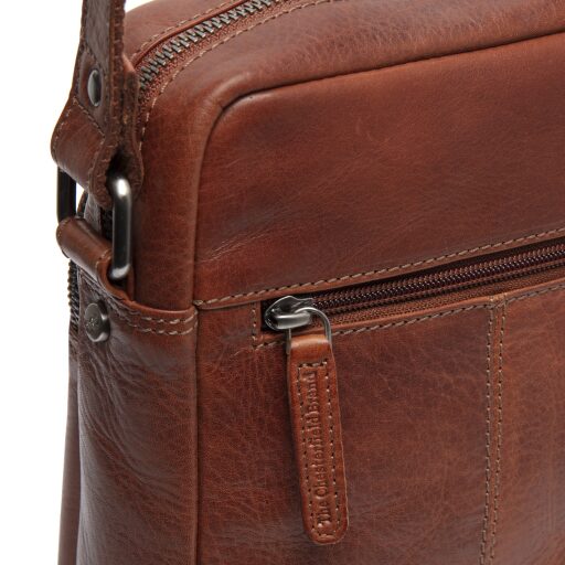 Kožená taška cez plece The Chesterfield Brand Amantea C48.137631 koňaková detail