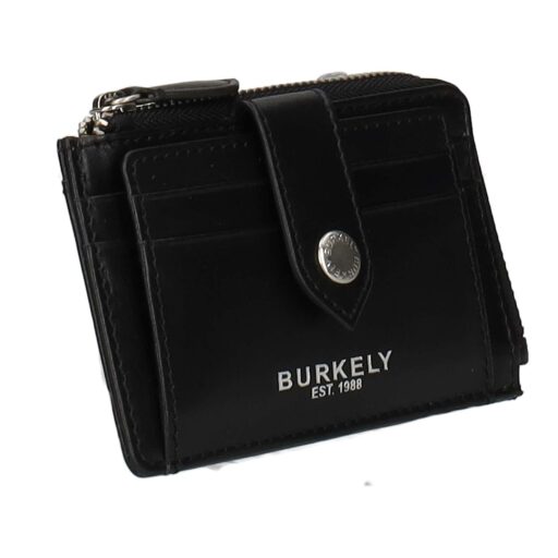 BURKELY kožené puzdro na karty Ledger 1002408.75.10 čierne bočný náhľad