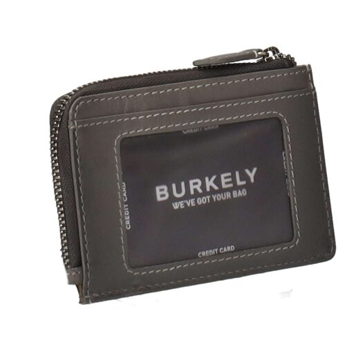 BURKELY Kožené puzdro na karty Ledger 1002408.75.12 čierne