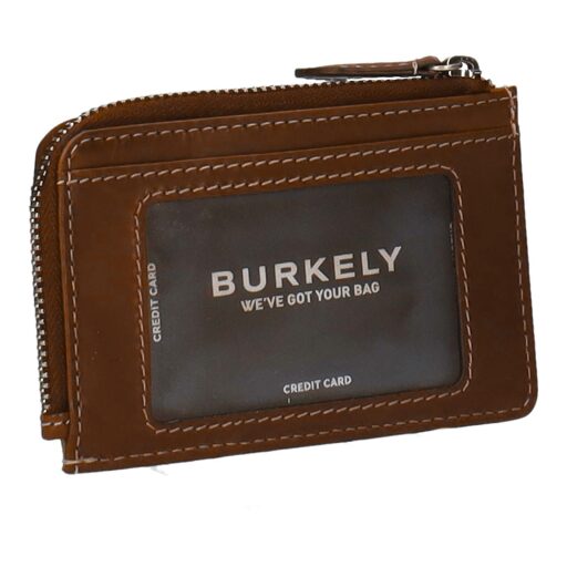 BURKELY Kožené puzdro na karty Ledger 1002408.75.24 čierne