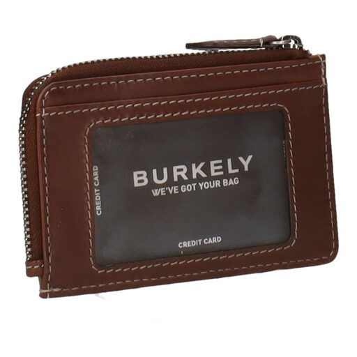 BURKELY Kožené puzdro na karty Ledger 1002408.75.51 čierne
