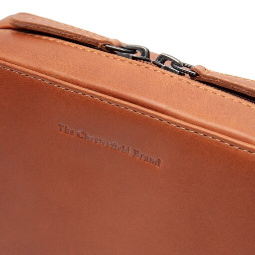 The Chesterfield Brand kožené puzdro na nabíjačky Ardan C08.054031 koňakové logo
