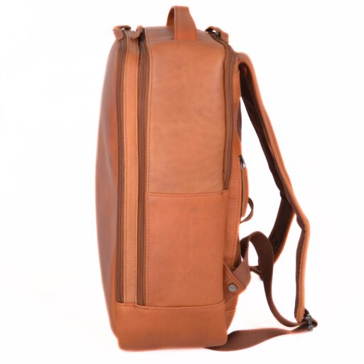 The Chesterfield Brand Kožený batoh na notebook 15,6" Soraja C58.700031 koňaková ľavá strana