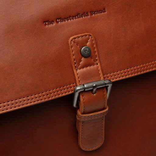 The Chesterfield Brand Kožený batoh na notebook Farrow C58.071631 koňakový