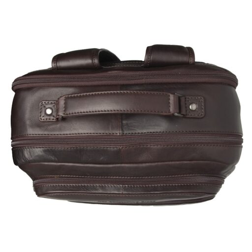The Chesterfield Brand kožený batoh na notebook 15" Lennox C58.071101 hnedý
