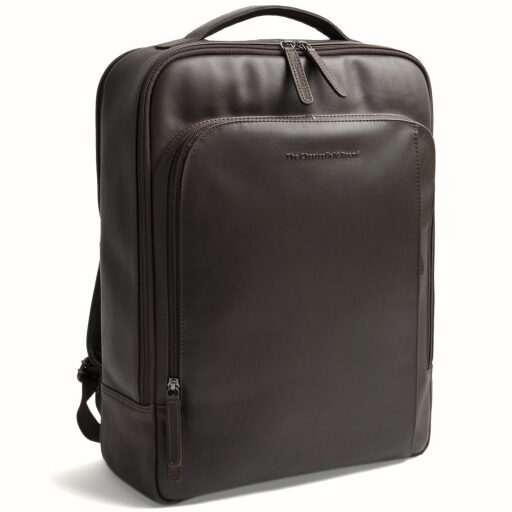 The Chesterfield Brand Kožený batoh na notebook Quincy C58.035201 hnedý predná strana