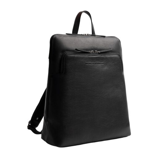 The Chesterfield Brand Kožený batoh na notebook Roswerra C58.034900 čierny predná strana