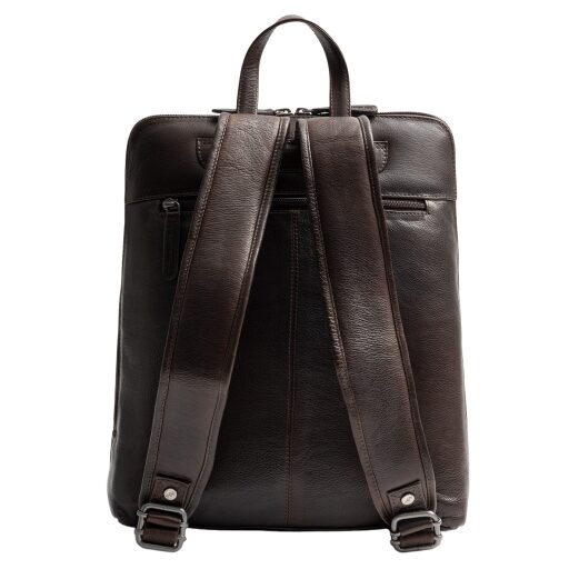 The Chesterfield Brand Kožený batoh na notebook Rosverra C58.034901 hnedý zadná strana