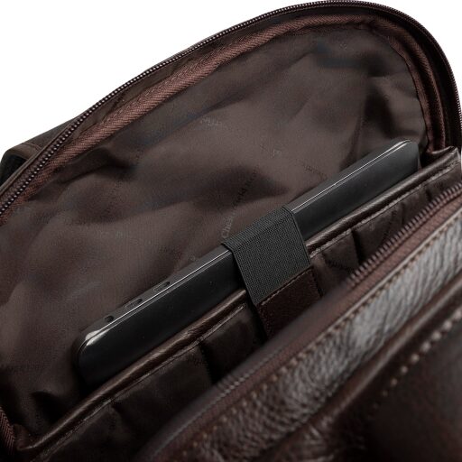The Chesterfield Brand Kožený batoh na notebook Serenzo C58.035101 hnedý priehradka na notebook