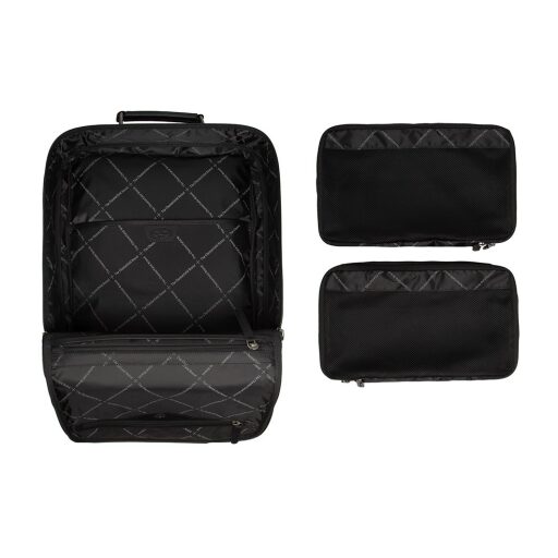 Kožený business batoh Jamaica The Chesterfield Brand C58.032600 čierny - vyberateľné organizéry