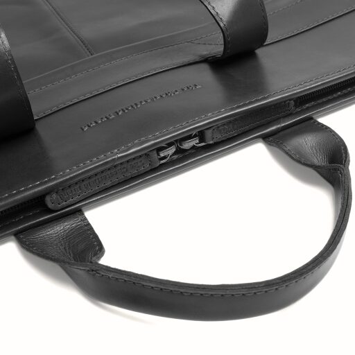 The Chesterfield Brand kožený obal na oblečenie Carson C20.006600 čierny dvojcestný zips