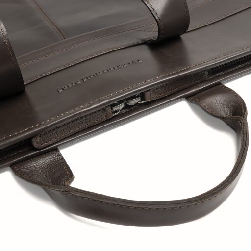 The Chesterfield Brand kožený obal na oblečenie Carson C20.006601 hnedý dvojcestný zips