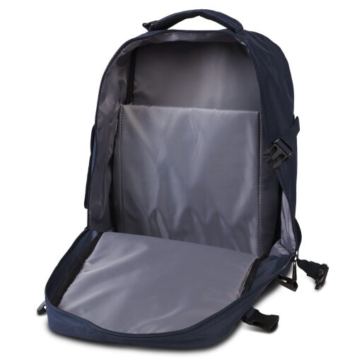 BestWay Cestovný batoh 40x20x25 cm Cabin Pro Small 40328-0600 modrý - priečinok na notebook