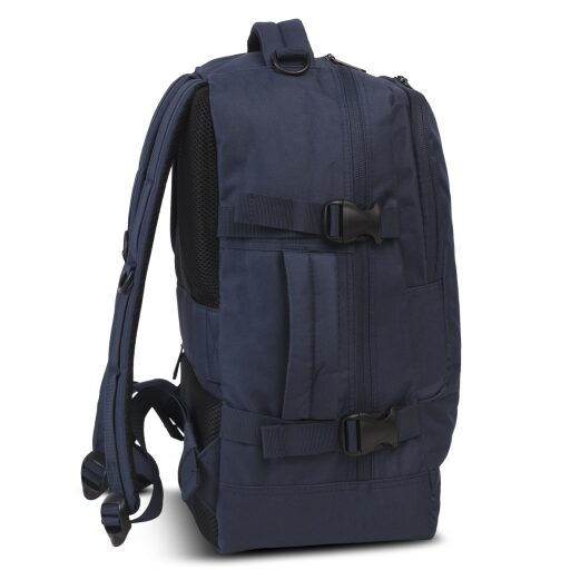 BestWay Športový batoh 40x20x25 cm Cabin Pro Small 40328-0600 modrý - bočná strana batohu