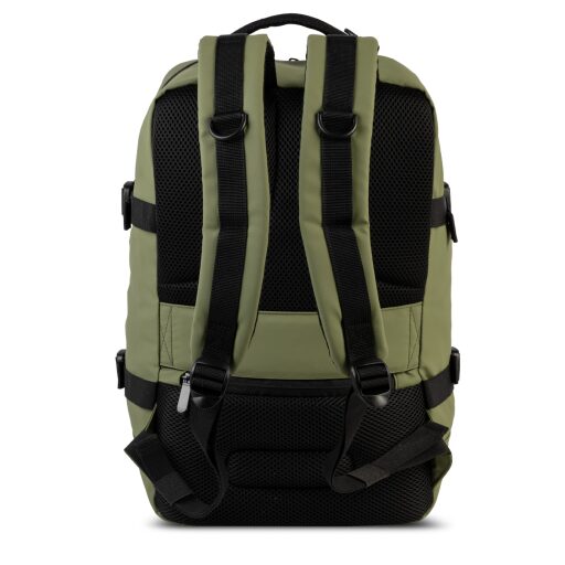 BestWay Palubný batoh do lietadla 40x20x25 cm Cabin Pro Storm 40350-1300 khaki zadná strana