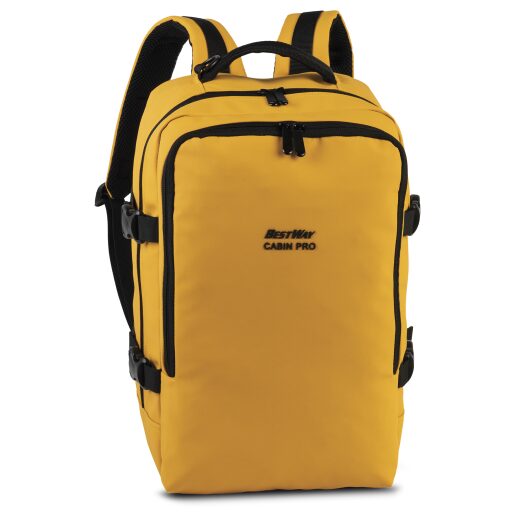 BestWay Palubný batoh do lietadla 40x20x25 cm Cabin Pro Storm 40350-3600 žltý