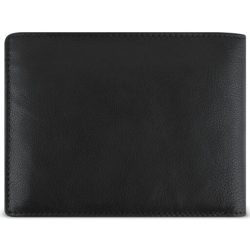 Bugatti pánska kožená peňaženka RFID Black Magic 49123701 čierna zadná strana