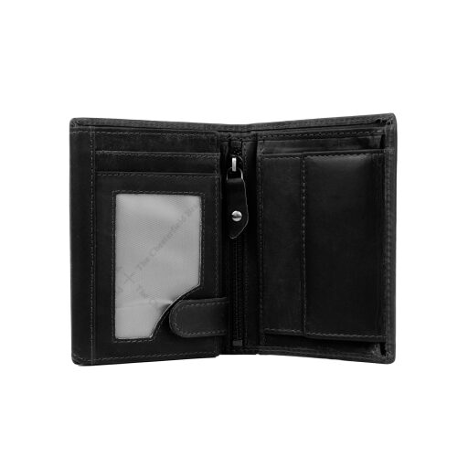 Pánska kožená peňaženka RFID Hazel C08.040300 čierna vnútorný náhľad
