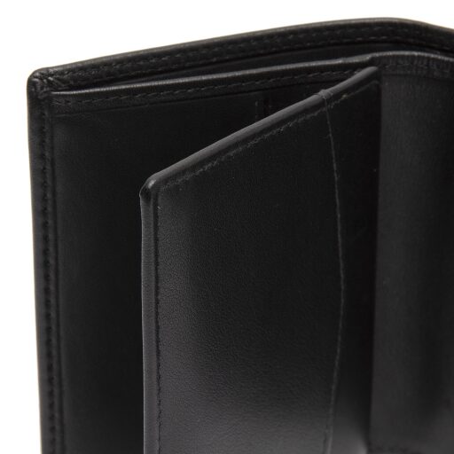Pánska kožená peňaženka RFID Vincent C08.052500 čierna detail