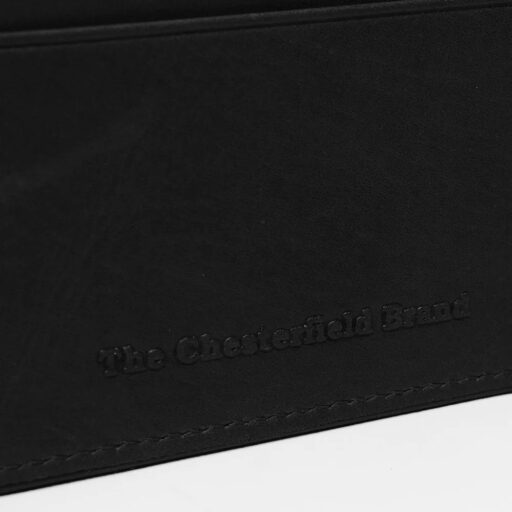 The Chesterfield Brand Puzdro na karty RFID C08.900200 čierne logo