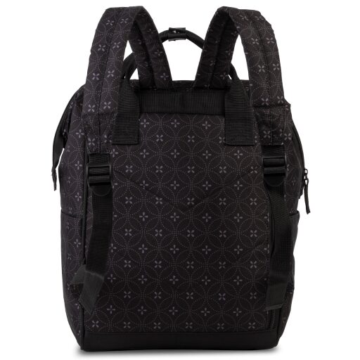 Fabrizio Dámsky mestský batoh Punta City Style 10496-0128 čierny so vzorom