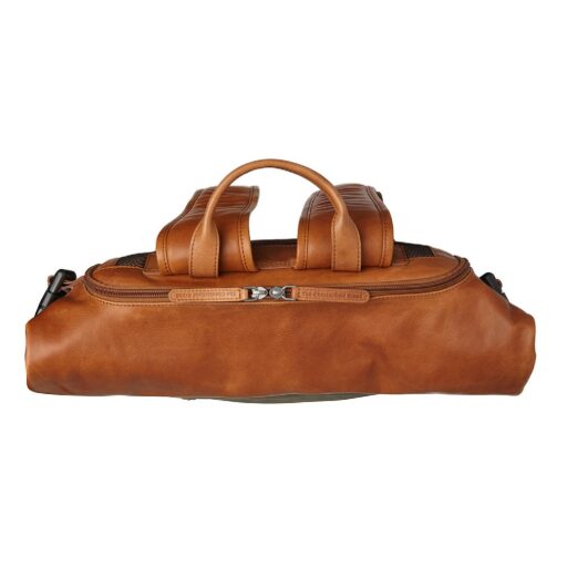 The Chesterfield Brand Rolovací batoh 17" Bornholm C58.050114 olivový pohľad zhora