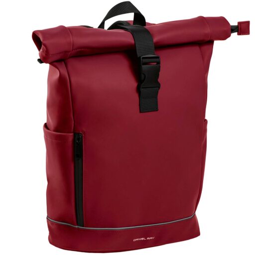 DANIEL RAY Rolovací batoh na notebook 15″ DRS25.1086M.57 burgundy
