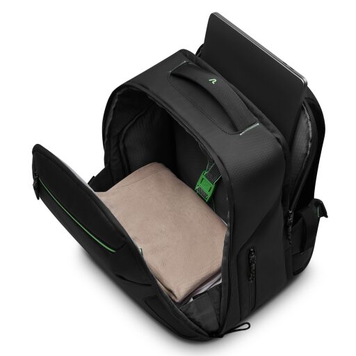 Roncato Batoh do lietadla 40x30x20 cm Ryanair/ Wizz Air Norway 41421901 čierny otvorený