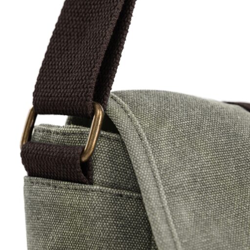 Taška cez rameno McAllen DR16.1380.20 olivovo zelená detail