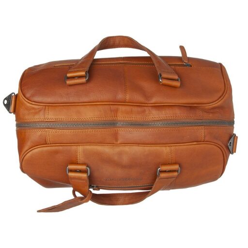 The Chesterfield Brand Kožená cestovná taška - weekender Volenza C20.006031 koňaková horný náhľad