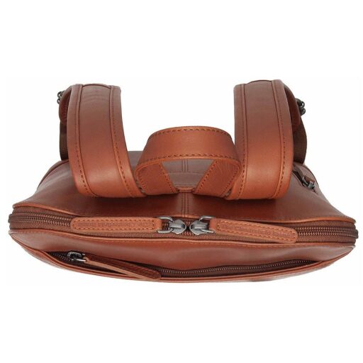 The Chesterfield Brand Dámsky kožený batôžtek Tigris C58.034531 koňakový pohľad zhora