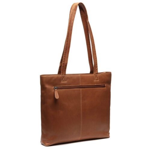 The Chesterfield Brand Kožená shopper kabelka Alveron C38.022431 koňaková zadná strana