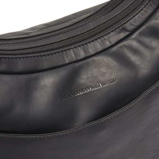 The Chesterfield Brand Kožená kabelka cez rameno Olvia C48.139100 čierna