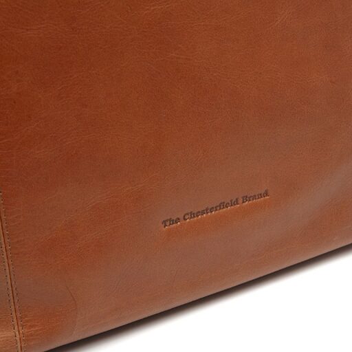 The Chesterfield Brand Kožená kabelka na rameno Zira C48.143031 koňaková logo