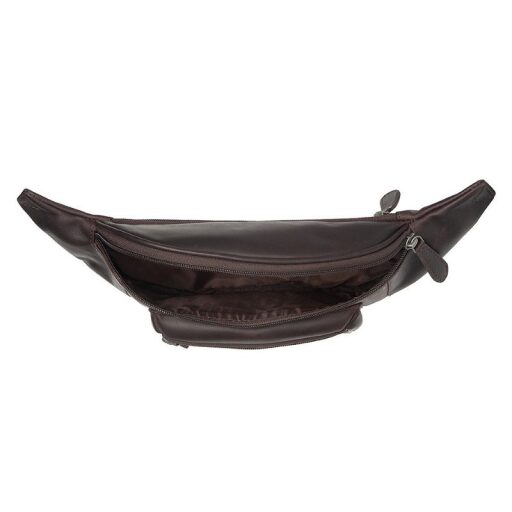 The Chesterfield Brand Kožená ľadvinka Vernio C23.103201 hnedá priehradky