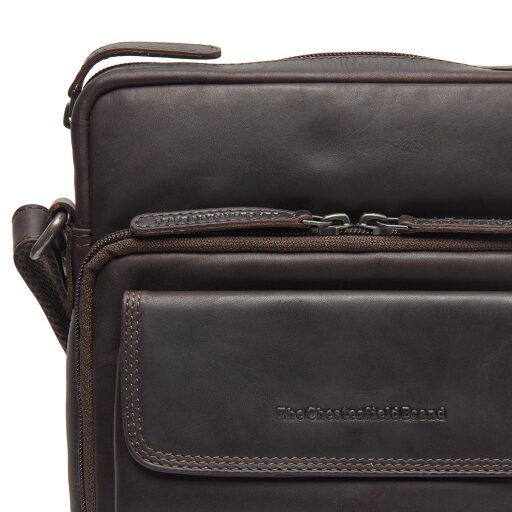 The Chesterfield Brand Kožená taška na doklady Montira C48.139801 hnedá logo