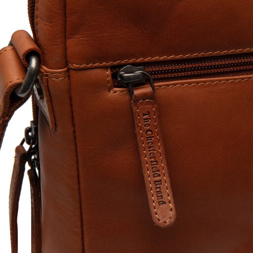 The Chesterfield Brand Kožená taška na doklady Montira C48.139831 koňaková zips
