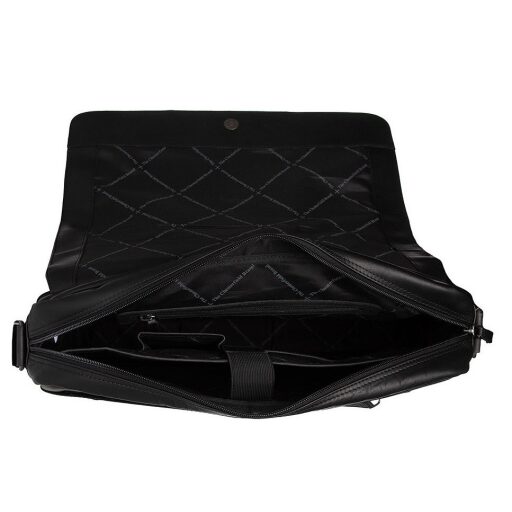 Kožená taška na notebook s klopou The Chesterfield Brand Richard C48.055200 vnútorné priehradky